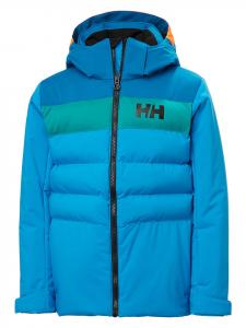 Helly Hansen Горнолыжная/сноубордная куртка "Циклон" в сине-зелено-оранжевой расцветке
