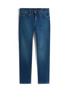 Узкие джинсы TOMMY HILFIGER Bleecker Whiskered, темно-синий