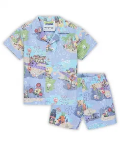 Детский комплект для пляжа SpongeBob SquarePants голубого цвета Reyn Spooner