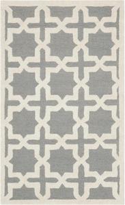 Ковер-дорожка safavieh cambridge collection silver / ivory cam125d ручной работы из марокканской премиальной шерсти, 77 x 366 см