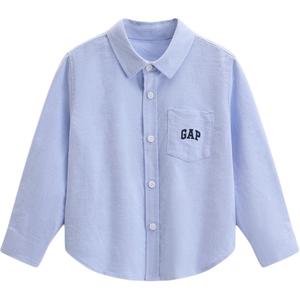 Детские повседневные рубашки GAP, голубой