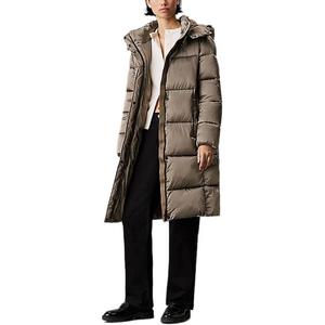 Calvin Klein Пуховик женский умбра, Umber