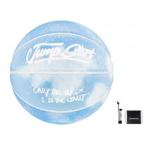 JRs Мяч баскетбольный PU Sky Collection Sky Blue Gradient размер 7 тренировочный unisex Китай