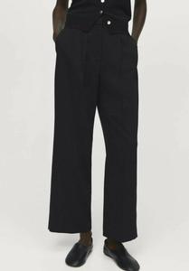 Брюки Mango Trousers, Black