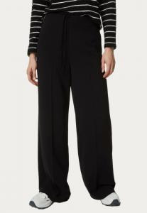 Брюки Marks & Spencer ELASTICATED WAIST WIDE LEG, Black