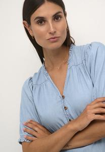 Джинсовое платье AURELIA LONG Culture, светло-голубой