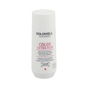 Блестящий шампунь для густых и стойких волос, 30 мл Goldwell, Dualsenses Color Extra Rich