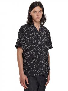 Urban Classics Рубашка черно-белого цвета