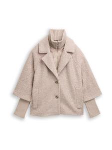 Демисезонная куртка TOM TAILOR, mottled beige