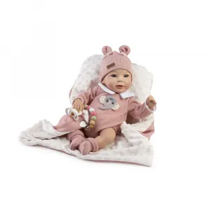 Детская кукла Guca Nadia Reborn Prematur doll, розовый
