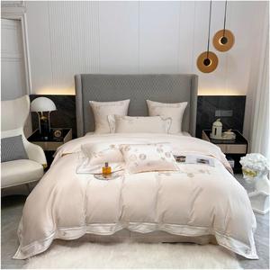 UWYTGF Комплект постельного белья из египетского хлопка 1200tc розового цвета Bianco