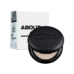 Пудра для макияжа макарон матирующая стойкая прозрачная фиксирующая 8г/9г ABOUT TONE