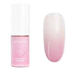 Лак для ногтей baby bloomer airbrush Neonail, pink, вес 5 гр.