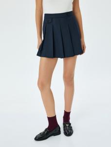 Мини юбка Koton, marine blue