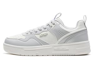 Кроссовки XTEP Skateboarding Shoes Men Low-top Moon Lime / Sail White, белый