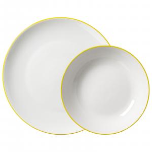 Ritzenhoff Breker Сервиз Adela, желтый, набор из 12 предметов