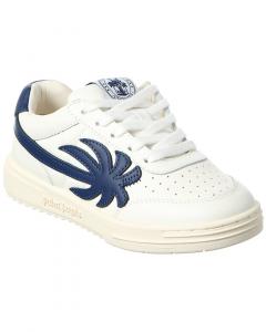 Кожаные кроссовки Palm Angels Palm Beach University, белый