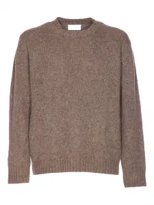 Свитер Lee с круглым вырезом NN07, коричневый