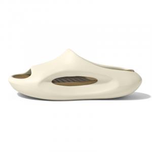 Двухцветные EVA домашние тапочки-шлепанцы с мягкой и упругой текстурой, нескользящие, унисекс LATE TIME, Mika [Solid Color]