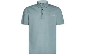 Zzegna Мужская синяя поло