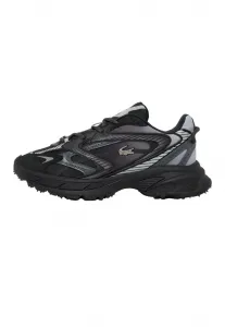 Низкие спортивные кроссовки Lacoste, Noir Gris Foncé