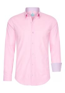 Рубашка Slim Fit на пуговицах Rusty Neal, розовый