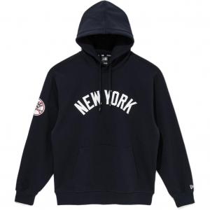New Era Унисекс-худи синего цвета