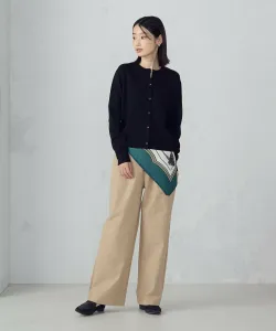 Классический кардиган с круглым вырезом Comme Ca Ism, цвет Black