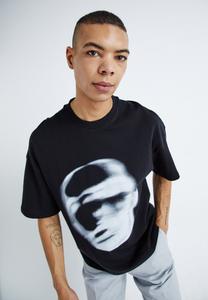 Футболка с принтом Jcoform Tee Jack & Jones, черный