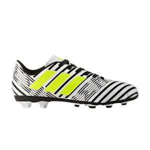 Кроссовки Nemeziz 17.4 FxG J, цвет White Black Solar