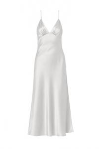 Женское платье Savannah миди в серебристом цвете JBQ