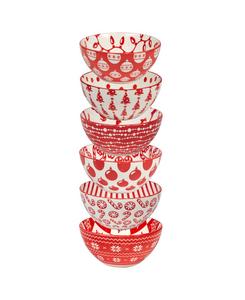 Коллекция посуды Мятные конфеты Certified International, Red