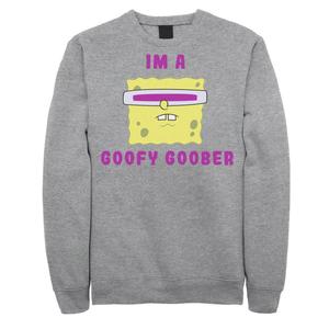Мужские флисовые брюки с портретом Губки Боба I’m A Goofy Goober Nickelodeon