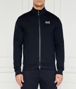 Спортивная толстовка EA7 Regular Fit, темно-синий