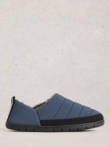 Закрытые тапочки Check White Stuff, Dark Navy