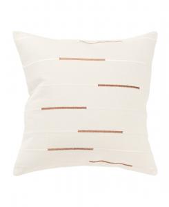 Декоративная подушка в полоску, 20 x 20 дюймов Rizzy Home, Camel