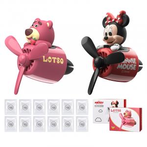 Ароматерапия для автомобиля Stitch Disney, 2-Pack [Strawberry Bear + Minnie]