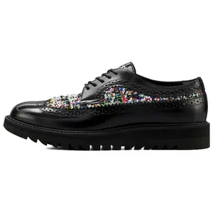 Onitsuka Tiger Броги Casual кожаные туфли Men's Black