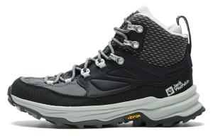 Водонепроницаемые и дышащие высокие треккинговые ботинки для женщин Jack Wolfskin, graphite синий/1388
