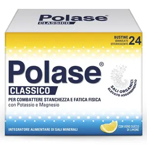 Polase Classico со вкусом лимона 24 шипучих пакетика борются с усталостью и усталостью