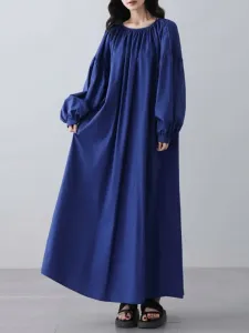 Платье с длинными рукавами Doux Belle, цвет Blue