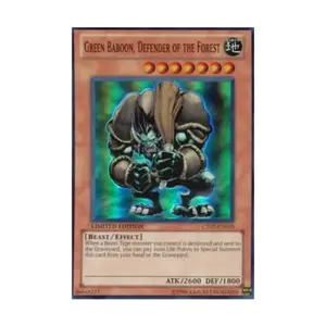CCG Зеленый Бабуин, Защитник Леса (Супер Редкий), Yu-Gi-Oh - Promo - Collectors Tin - Singles