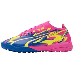 PUMA Футбольные бутсы Ultra Match мужские, розовые, синие, желтые