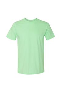 Мягкая футболка с короткими рукавами Gildan, зеленый