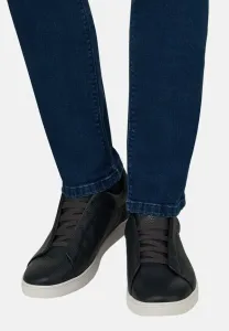 Потертые туфли без шнурков Boggi Milano, Navy Blue