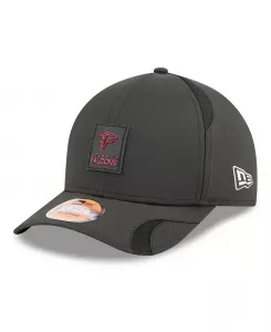 Регулируемая бейсболка Black Atlanta Falcons Sideline 9FORTY 2025 для больших мальчиков и девочек New Era