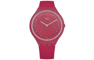 SWATCH Часы Women's 36.8mm Red Watch SVOR101, Red