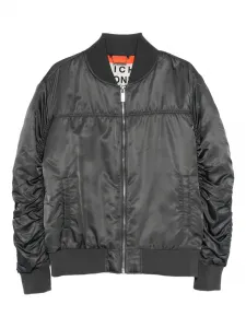 Куртка-бомбер на молнии John Richmond, серый