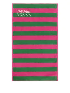 Пляжное полотенце в полоску PARAMIDONNA Kids, розовый
