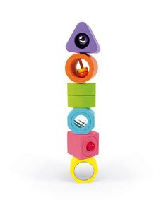 Янод, Деревянные сенсорные пазлы, Формы и звуки Janod